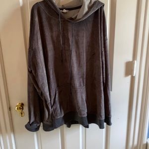 American Eagle velour hoodie xxl